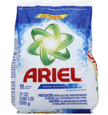 Ariel, Powder Detergent, 17 Ounce