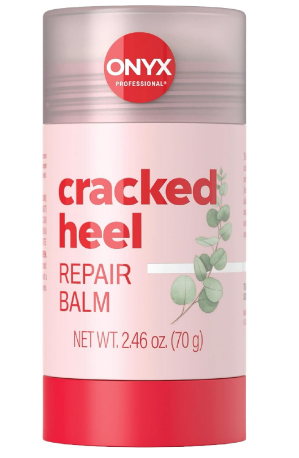 Onyx Professional Cracked Heel Repair Balm Stick, Tea Tree Eucalyptus Scent, 1 Pack - Dry Heels Dry Cracked Feet Treatment, Moisturizing Heel Balm Rolls On, No Mess Like Foot Cream or Foot Lotion