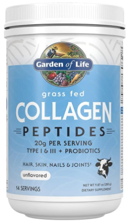 Garden of Life Grass Fed Collagen Powder, Unflavored, 14 Servings