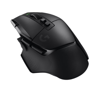 Logitech G502 X LIGHTSPEED Wireless Gaming Mouse - Optical mouse with LIGHTFORCE hybrid optical-mechanical switches, HERO 25K gaming sensor, compatible with PC - macOS/Windows - Black