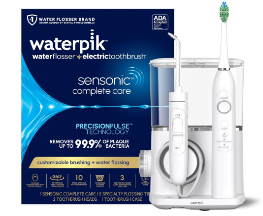 Waterpik Sensonic Complete Care Water Flosser & Electric Toothbrush Combo